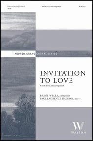 Invitation to Love SATB choral sheet music cover Thumbnail
